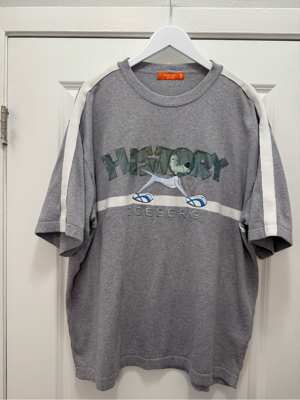Vintage Iceberg History Graphic Looney Tunes Cartoon Embroidered